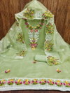 Ds Designer Suit Organza Silk Non Catalog Dress Material Wholesale Market In Surat
